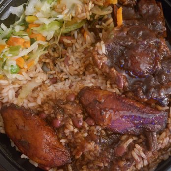 Island Quizine - This is Oxtails with extra gravy and red beans with rice. - Caribbean Near Me - Baltimore, Maryland Island Quizine - This is Oxtails with extra gravy and red beans with rice. - Caribbean Near Me - Baltimore, Maryland