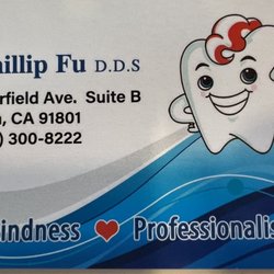 Phillip Fu, DDS - Business Card