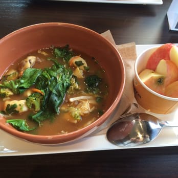 Panera Bread - Thai chicken wonton broth bowl - Salad Near Me - Eastvale, California Panera Bread - Thai chicken wonton broth bowl - Salad Near Me - Eastvale, California