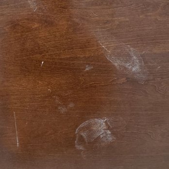Two Men and a Truck Clearwater - Footprints on dining room table top...why would those be there? - Movers Near Me - Oldsmar, Florida Two Men and a Truck Clearwater - Footprints on dining room table top...why would those be there? - Movers Near Me - Oldsmar, Florida