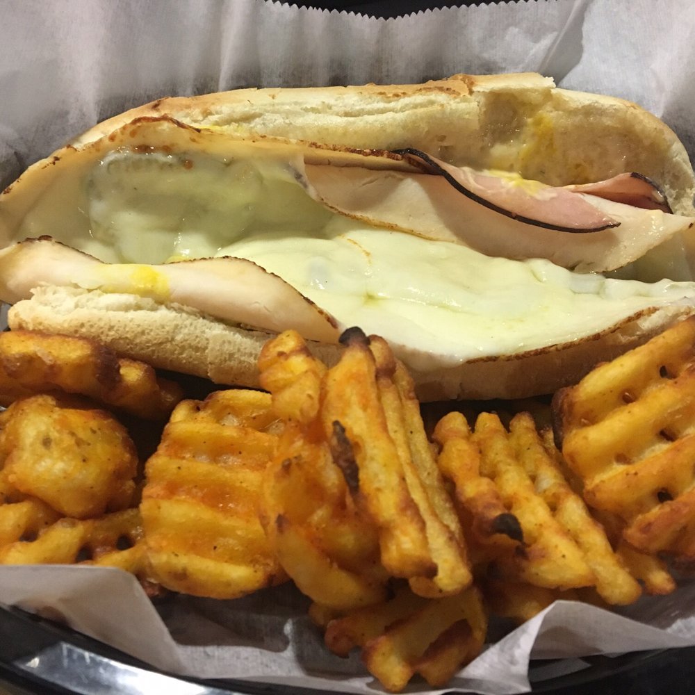 Warrior Zone - Cuban Sandwich and a side of fries - Sports Bars Near Me - Fort Riley, Kansas Warrior Zone - Cuban Sandwich and a side of fries - Sports Bars Near Me - Fort Riley, Kansas