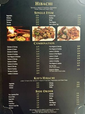 Menu photo 6 Izumi Japanese Restaurant Eagle, ID Menu photo 6 Izumi Japanese Restaurant Eagle, ID