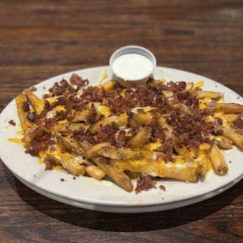 All American Steakhouse - Bacon and cheese fries with ranch - American Near Me - Manassas, Virginia All American Steakhouse - Bacon and cheese fries with ranch - American Near Me - Manassas, Virginia