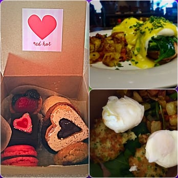 Essence Bakery Cafe - Organic eggs Benedict with crab cakes mmmmmmmm brunch special - Breakfast & Brunch Near Me - Phoenix, Arizona