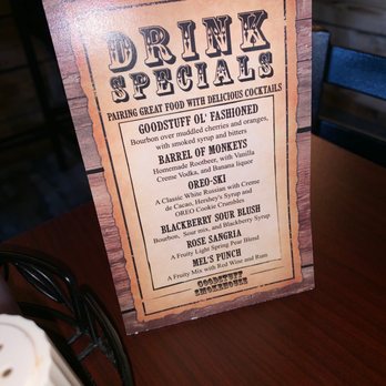 Goodstuff Smokehouse - Awesome drink specials - Barbeque Near Me - Blackstone, Massachusetts