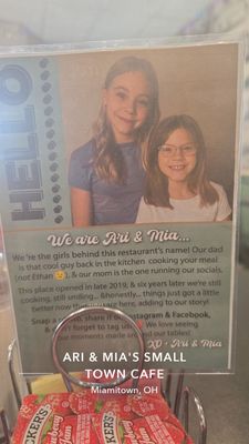 Menu photo 1 Ari & Mia's Small Town Cafe Miamitown, OH Menu photo 1 Ari & Mia's Small Town Cafe Miamitown, OH