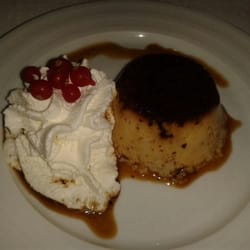 Capitán - Flan de huevo con nata