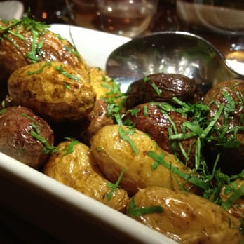 Rustic Canyon - weiser's pee - wee potatoes, roasted chicken drippings - Wine Bars Near Me - Santa Monica, California