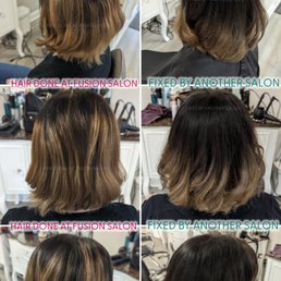 They made a mistake, overcharged for service I didnt request nor received then ignored me for months. Wanted an ombre.Another salon fixed it They made a mistake, overcharged for service I didnt request nor received then ignored me for months. Wanted an ombre.Another salon fixed it