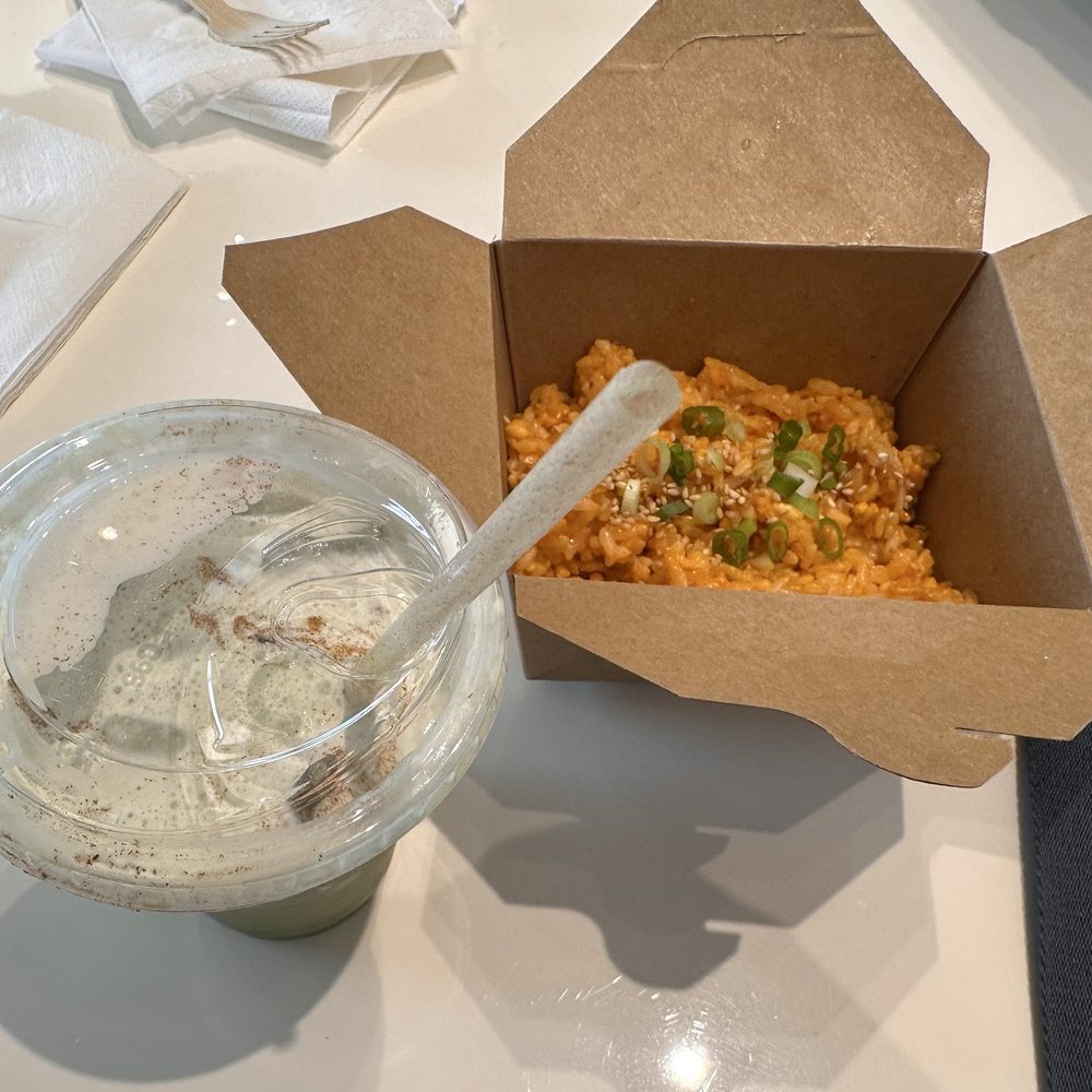 Rien Coffee - Tiny kimchi fried rice for $17.50 - Coffee & Tea Near Me - Orange, California
