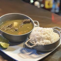 Sancocho & white rice