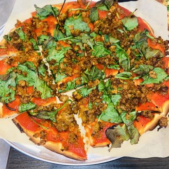Donatos Pizza - Avondale Estates - Vegan pizza without cheese - but I ordered cheese - Pizza Near Me - Avondale Estates, Georgia