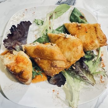 Blaze Bistro - Salmon Egg rolls - Soul Food Near Me - Humble, Texas Blaze Bistro - Salmon Egg rolls - Soul Food Near Me - Humble, Texas