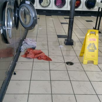 S&J Coin Laundry - Washer that poured out water every where and the attempt to clean it - Laundromat Near Me - Dallas, Texas S&J Coin Laundry - Washer that poured out water every where and the attempt to clean it - Laundromat Near Me - Dallas, Texas