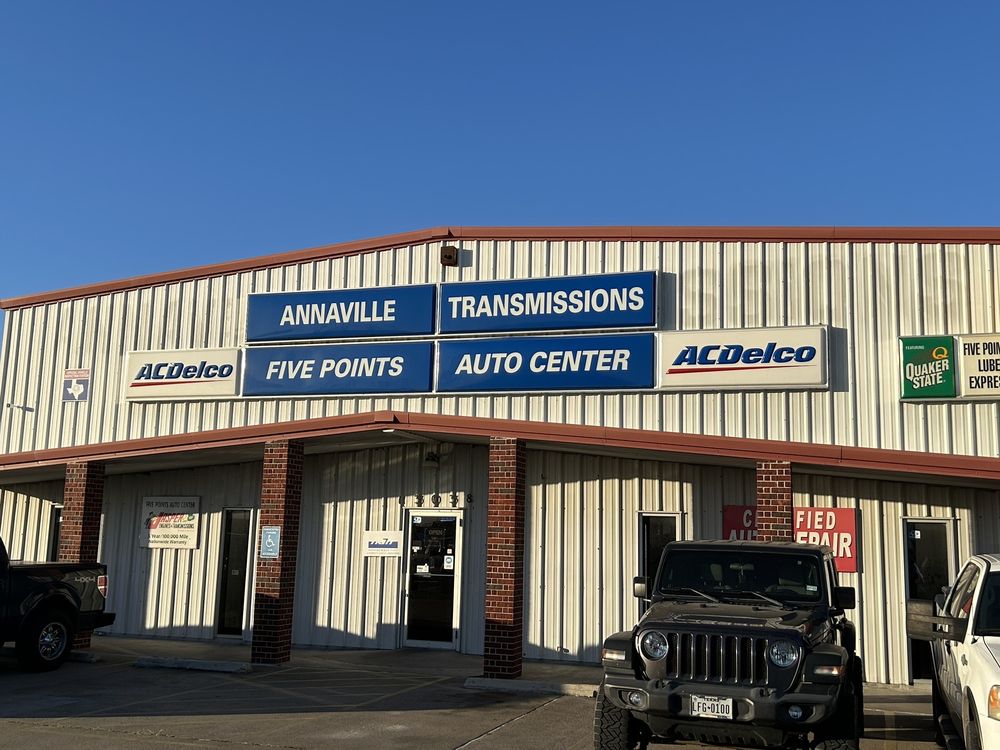 FIVE POINTS AUTO CENTER DBA ANNAVILLE TRANSMISSION Updated September