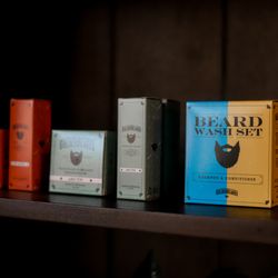 Provisions Barber - Golden Beard Product Line from in stock, all the way from Denmark!