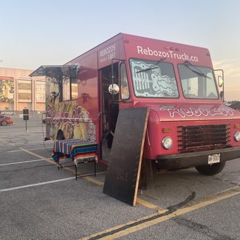 Rebozos - a food truck parked in a parking lot - Mexican Near Me - Toronto, Ontario
