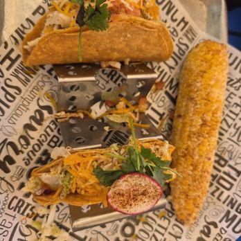Taco Beach Shack - 2 Ground Beef Tacos + Street Corn - Bars Near Me - Hollywood, Florida Taco Beach Shack - 2 Ground Beef Tacos + Street Corn - Bars Near Me - Hollywood, Florida
