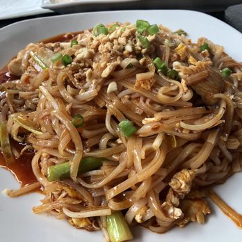 Bangkok Fusion Cafe - Chicken pad Thai really good. Medium heat but added more - Thai Near Me - Clearwater, Florida Bangkok Fusion Cafe - Chicken pad Thai really good. Medium heat but added more - Thai Near Me - Clearwater, Florida