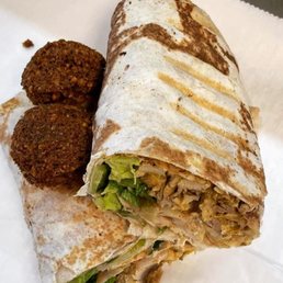 Beef Shawarma On Saj Bread (shrak