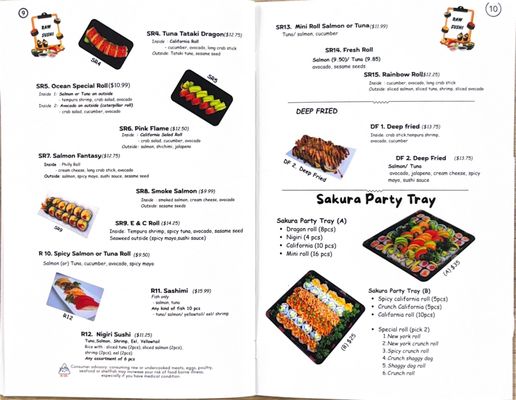 Menu photo 2 Sakura Sushi & Ramen Tulsa, OK Menu photo 2 Sakura Sushi & Ramen Tulsa, OK