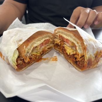 Lindo Michoacan - Al pastor torta - Mexican Near Me - Santa Ana, California Lindo Michoacan - Al pastor torta - Mexican Near Me - Santa Ana, California