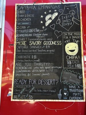 Menu photo 1 Capybara Empanadas Mammoth Lakes, CA