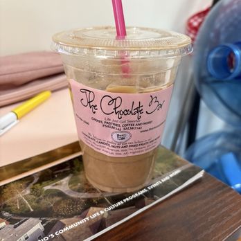 The Chocolate Bar - Ontario - Iced Abuelita mocha - Desserts Near Me - Ontario, California