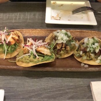 Margaritas - Shrimp and crispy pork tostada - Mexican Near Me - Honolulu, Hawaii