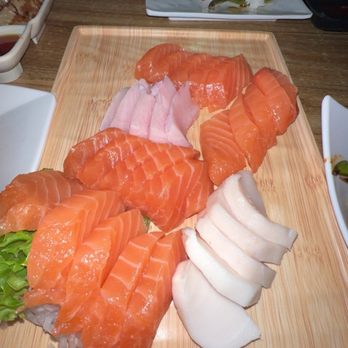 Sumo Sushi - Salmon, white tuna, and Yellowtail Sashimi - Japanese Near Me - Houston, Texas Sumo Sushi - Salmon, white tuna, and Yellowtail Sashimi - Japanese Near Me - Houston, Texas