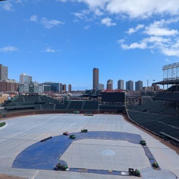 Wrigley Field - View from the Press Box - March 2025 - Stadiums & Arenas Near Me - Chicago, Illinois Wrigley Field - View from the Press Box - March 2025 - Stadiums & Arenas Near Me - Chicago, Illinois
