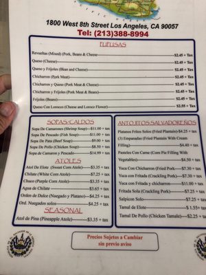 Menu photo 2 Los Molcajetes Los Angeles, CA Menu photo 2 Los Molcajetes Los Angeles, CA