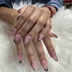 Full set with almond shape