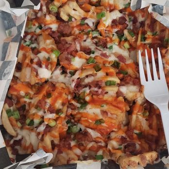 Pizz-a-Perfection - Drunken waffle fries - Pizza Near Me - Bakersfield, California Pizz-a-Perfection - Drunken waffle fries - Pizza Near Me - Bakersfield, California