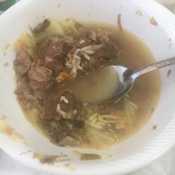 Panaderia Y Restaurante Mi Tierra - This is one of there best dishes it's the Caldo de Res so exquisite and full of flavor comes with rice and hand made tortillas - Salvadoran Near Me - Reseda, California Panaderia Y Restaurante Mi Tierra - This is one of there best dishes it's the Caldo de Res so exquisite and full of flavor comes with rice and hand made tortillas - Salvadoran Near Me - Reseda, California