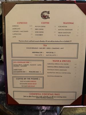 Menu photo 1 Conwell Hall New York, NY