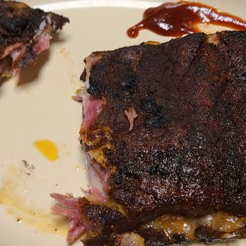 Jake's Place - This is just a picture of 1/2 the ribs we ordered.  Almost forgot to take a picture before stuffing my face. - American Near Me - Hendersonville, Tennessee