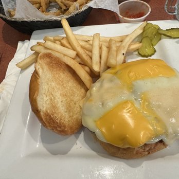 Joe's Rusty Nail - Deluxe burger and fries - American Near Me - Bellevue, Pennsylvania