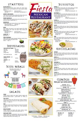 Menu photo 3 Fiesta Mexican Restaurant North Liberty, IA Menu photo 3 Fiesta Mexican Restaurant North Liberty, IA