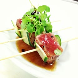 Beer Zone Bar & Cafe - Tuna, cucumber canapé