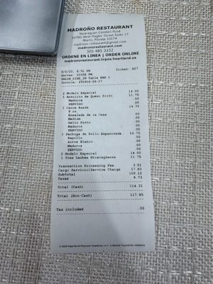 Menu photo 4 Madrono Restaurant Miami, FL