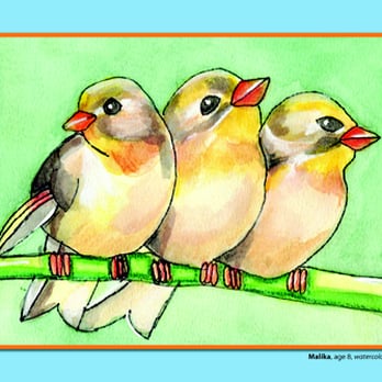 Drawn2Art - Mallika, Age 8, Watercolor - Art Schools Near Me - Redmond, Washington