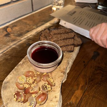 St. Anselm - chicken liver mousse with concord grape jelly & pumpernickel - Steakhouses Near Me - Washington, DC, District of Columbia St. Anselm - chicken liver mousse with concord grape jelly & pumpernickel - Steakhouses Near Me - Washington, DC, District of Columbia