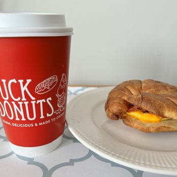 Duck Donuts - Wednesday's special: Breakfast sandwich with medium coffee - Donuts Near Me - White Plains, New York