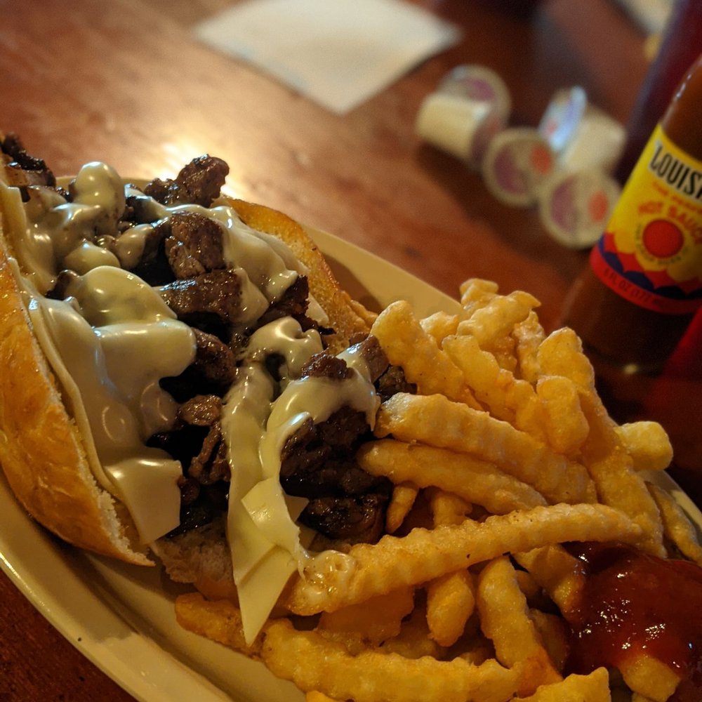 Cypress Inn Restaurant - The beef cypress Philly with mushrooms, onions peppers, and cheese - Southern Near Me - Cross City, Florida