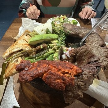 Mariscos Playa De Corales - The all meat molcajete - Seafood Near Me - Placentia, California