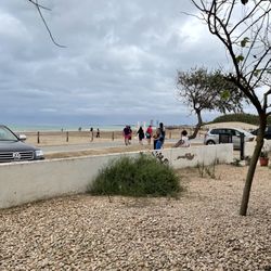 Tamariu - Blick von der Terrasse direkt auf den Strand