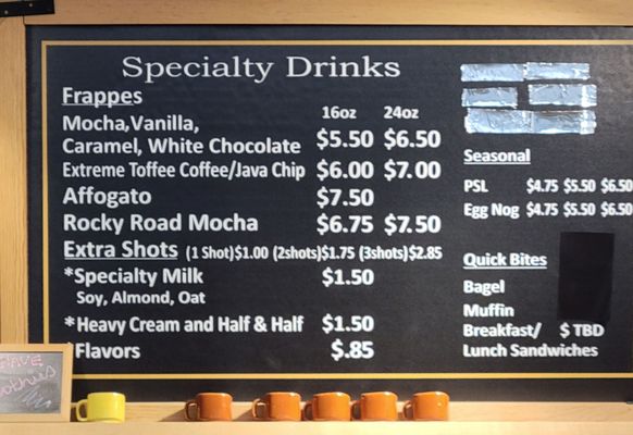 Menu photo 1 Evergreen Blendz Kirkland, WA