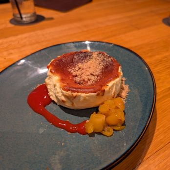 Traveler's Table - Basque cheesecake - Cocktail Bars Near Me - Houston, Texas
