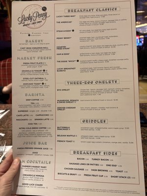 Menu photo 4 Lucky Penny at Red Rock Las Vegas, NV Menu photo 4 Lucky Penny at Red Rock Las Vegas, NV